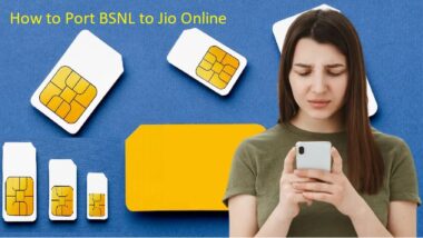 How to Port BSNL to Jio Online