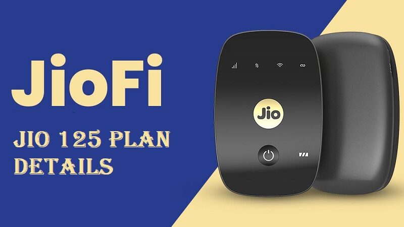 Jio 125 Plan Details