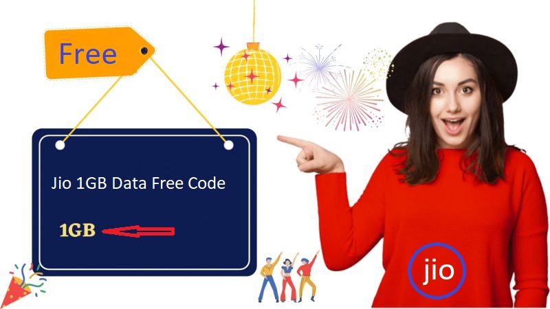 Jio 1GB Data Free Code