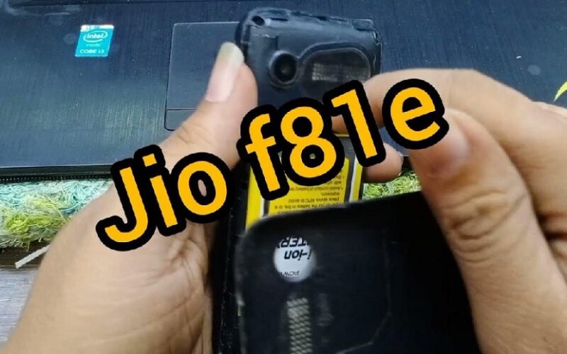 jio f81e boot key