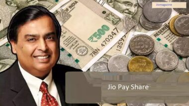 jio pay share