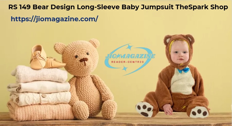 RS 149 Bear Design Long-Sleeve Baby Jumpsuit TheSpark Shop