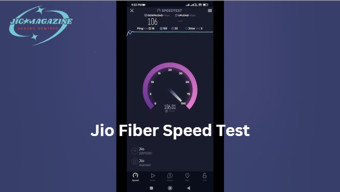 Jio Fiber Speed Test